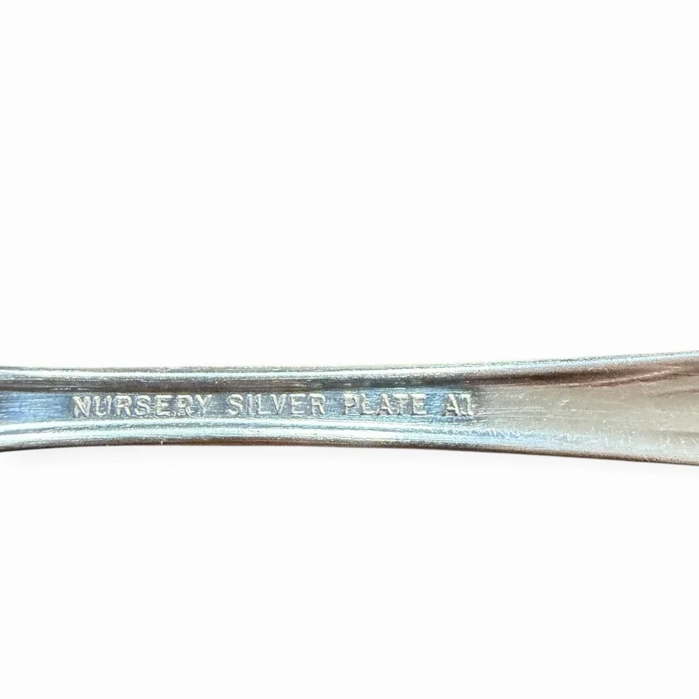 Tudor Plate Oneida Silver June Nursery Silverplate 1 Teaspoon Tea Spoon Art Deco